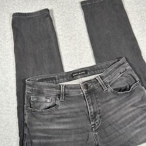 Mavi Jeans Mens Size 33/28 Tag (33/32) Jake Slim Straight Leg Gray Wash‎